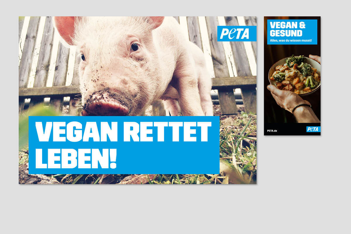 Vegan rettet Leben